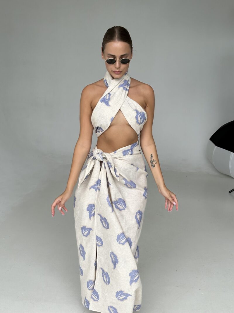 IMG_2395 SUMMER MAXI SET BLUE-BEIGE