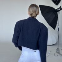 MINI KLASYK WORM W KOLORZE GRANATOWYM