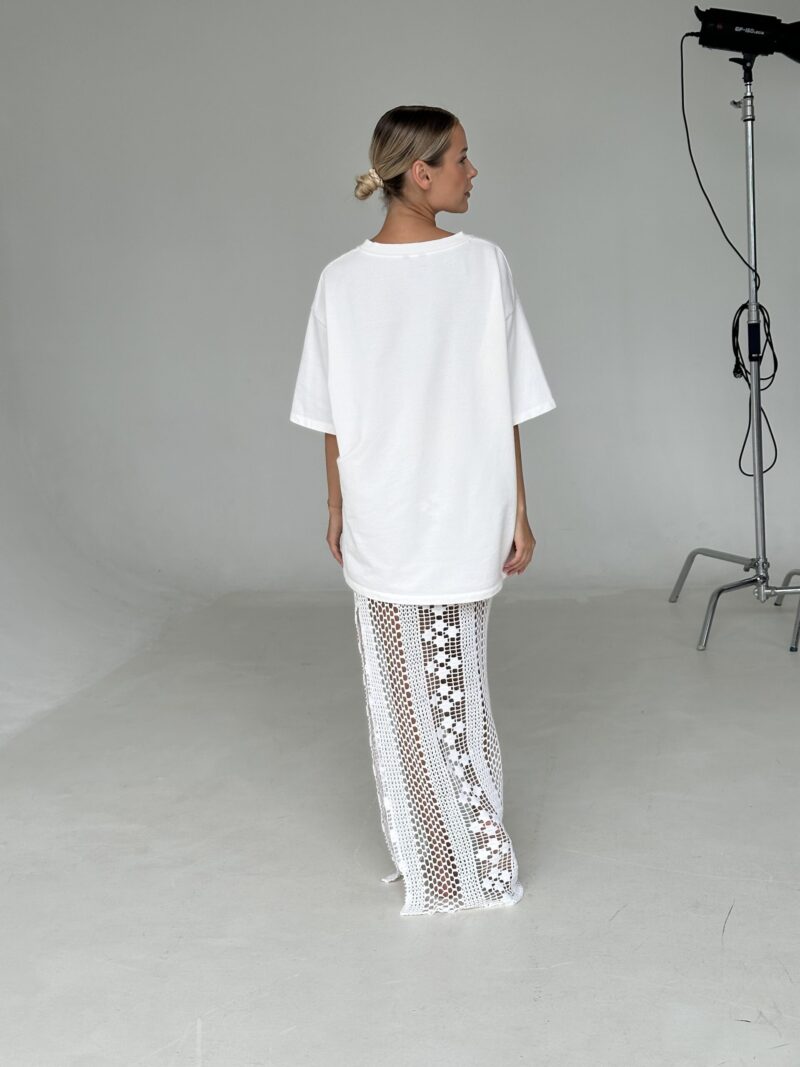 KORONKOWA SPÓDNICA MAXI No6