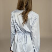 TALIOWANA NIEBIESKA KOSZULA no1